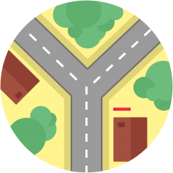 Road map image