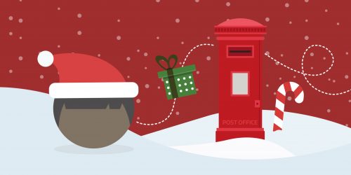 Secret Santa posting their gift